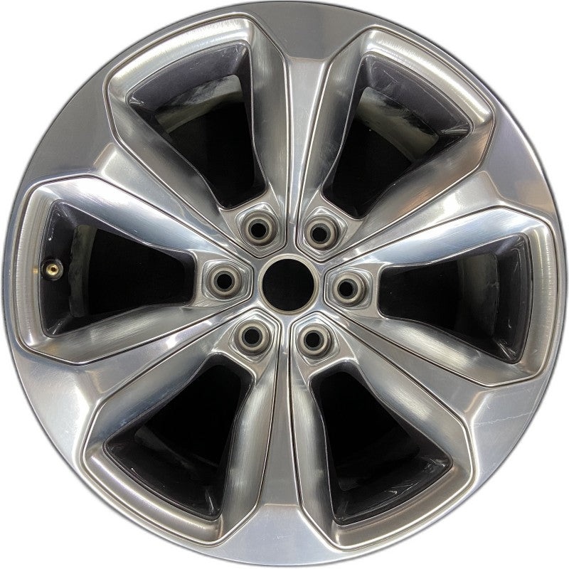 20″ DODGE 1500 PICKUP 19 6 lug 20×9 6 spoke solid spoke opt WRR partial chrome clad Original OEM Wheel Rim