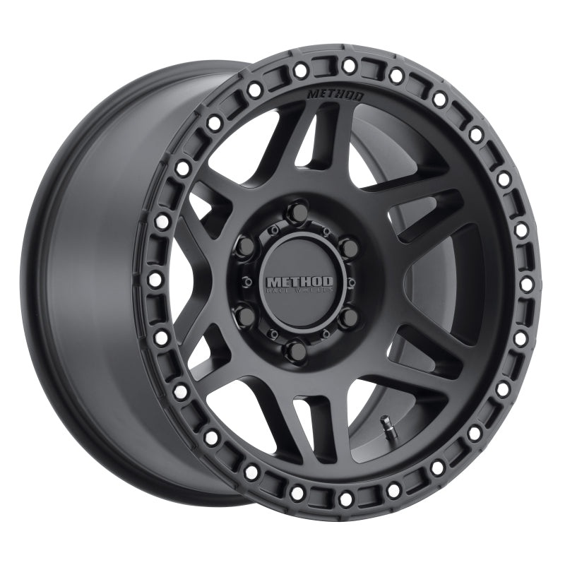 Method MR312 17×8.5 0mm Offset 6×120 67mm CB Matte Black Wheel