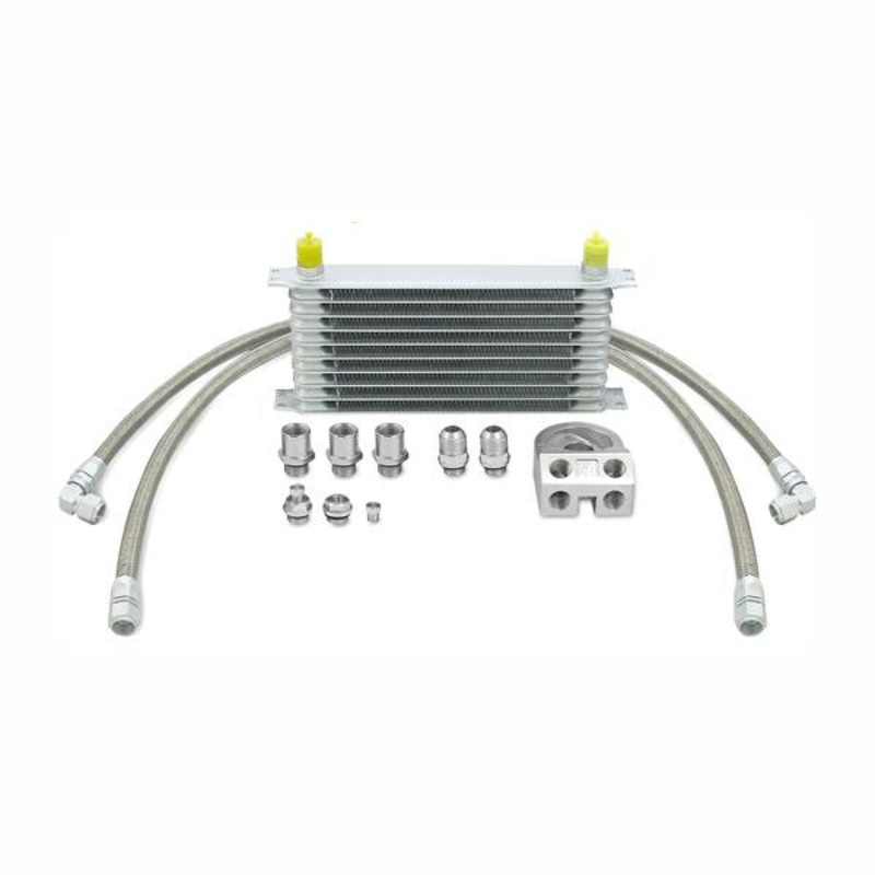 Mishimoto 08+ Mitsubishi Evolution X Black Oil Cooler Kit