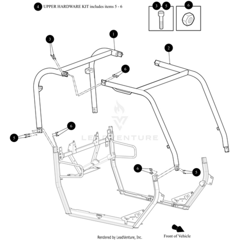 OPS Upper Weld Rear by Arctic Cat