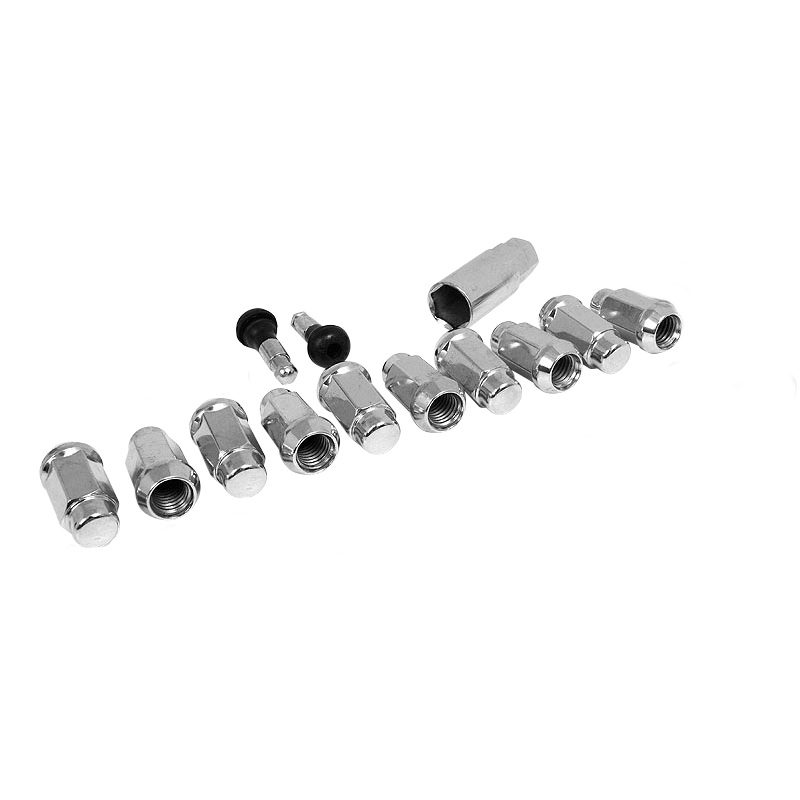Race Star 1/2in Closed Acorn Lug – Set of 10 w/ Spline Head
