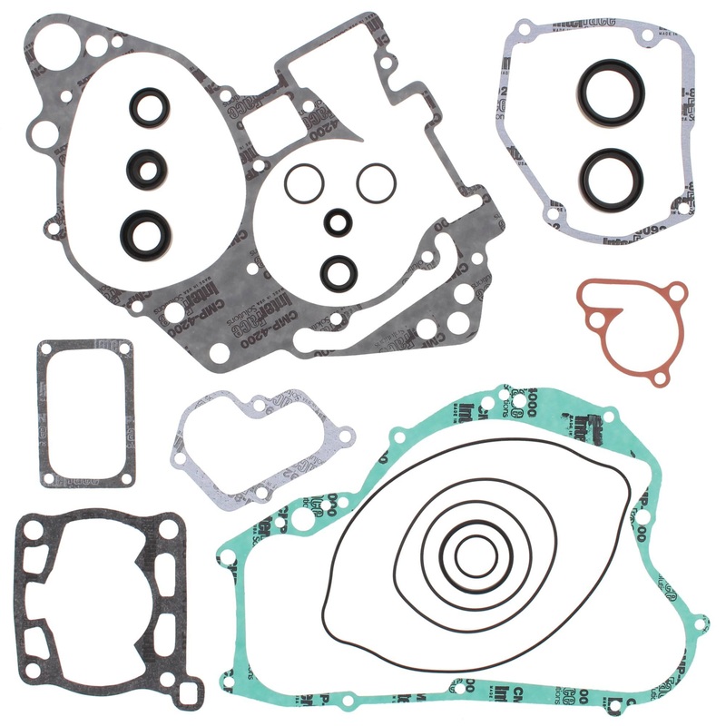 Vertex 811549 Gaskets 01-03 Suzuki RM125 Complete Gasket Kit w/ Oil Seals