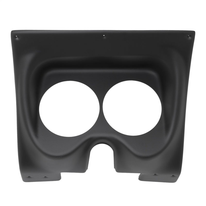Autometer 67-68 Camaro/Firebird (2 5in.) Direct Fit Gauge Pod – Black Finish