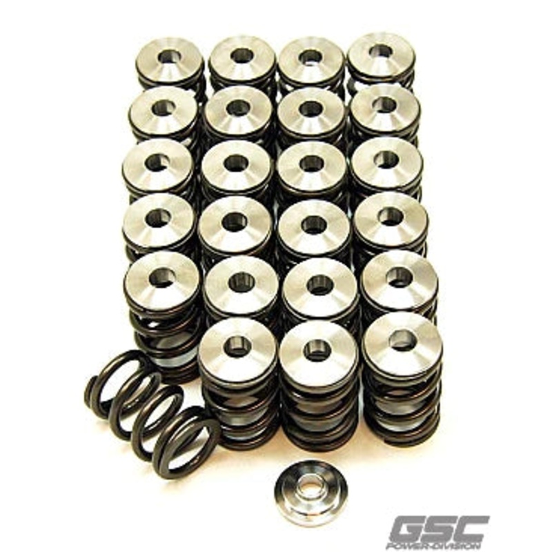 GSC Power Division Single Spring, Spring Seat and Titanium Retainer kit EZ36