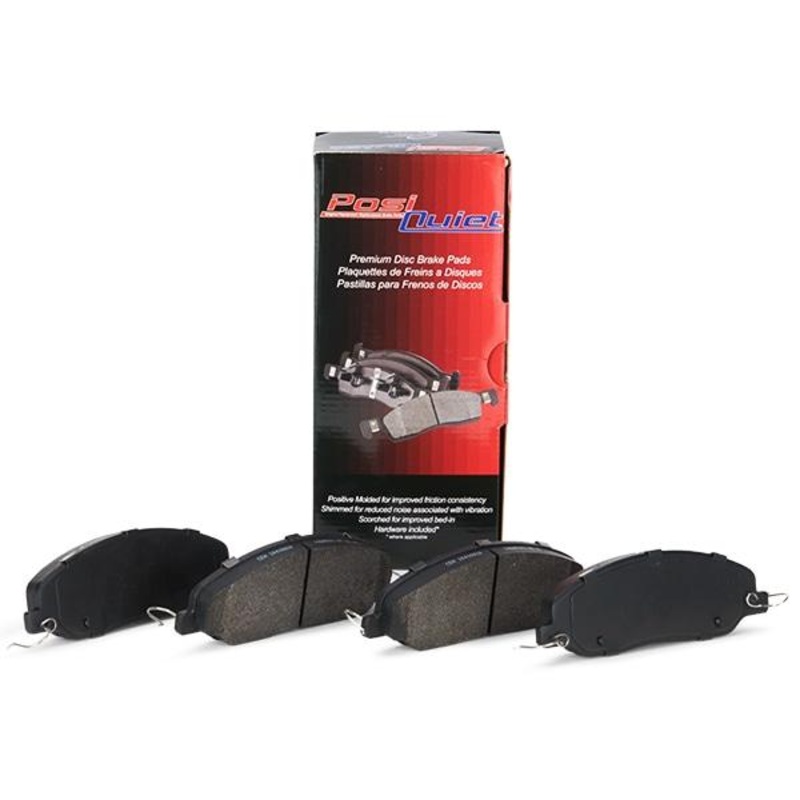 PosiQuiet 13-15 BMW M6 Premium Front Semi-Metallic Brake Pads