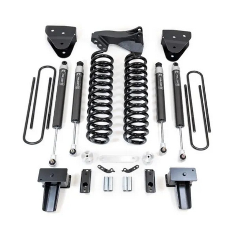 ReadyLift 4″ Coil Spring Lift Kit with Falcon Shocks –  2017-2022 Ford F-250/F-350 Super Duty Diesel 4WD (with camper spring package)