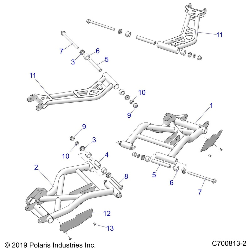 Weld-A-Arm,Rear,Upper,64,O.Rust by Polaris