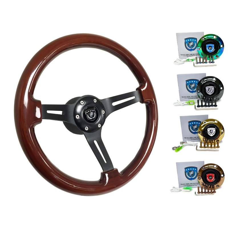 1987 BMW 6 Series Steering Wheel Kit | Walnut Wood | ST3027