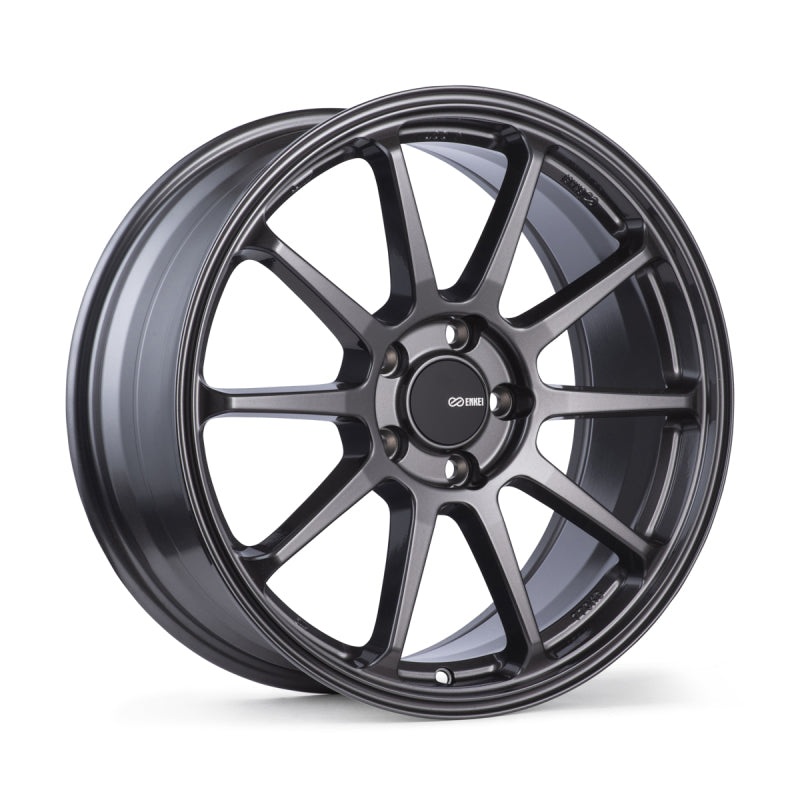 Enkei PX-10 18×8 5×112 45mm Offset 72.6mm Bore Matte Gunmetal Wheel