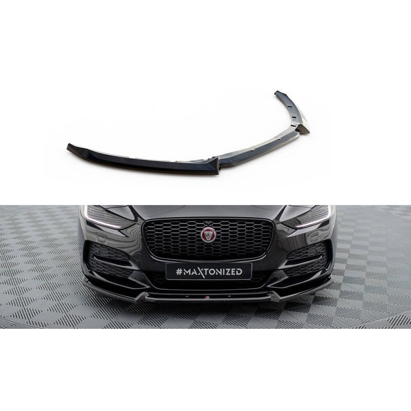 Maxton Design Front Splitter V.2 – Jaguar XE X760 Facelift