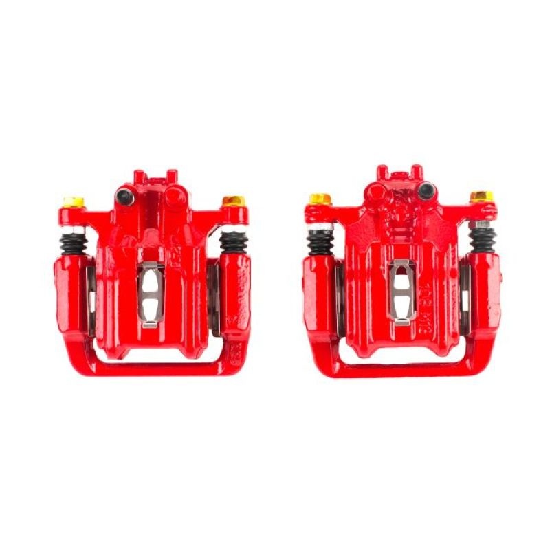 Power Stop 07-11 Honda CR-V Rear Red Calipers w/Brackets – Pair