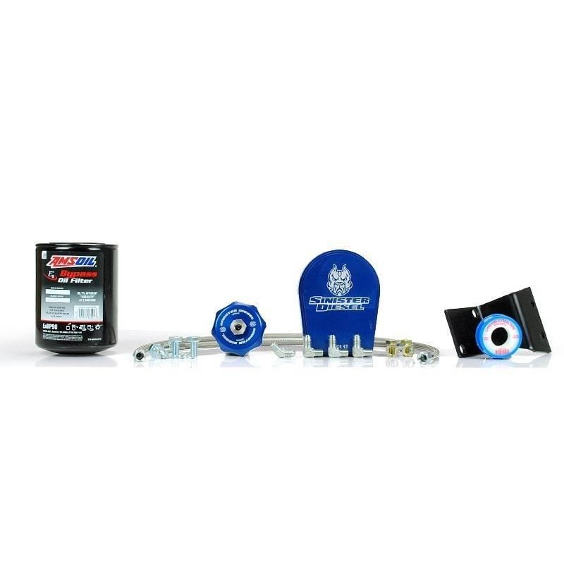 Sinister Diesel 13-18 Ram 2500/3500 6.7L Cummins Bypass Oil Filter System