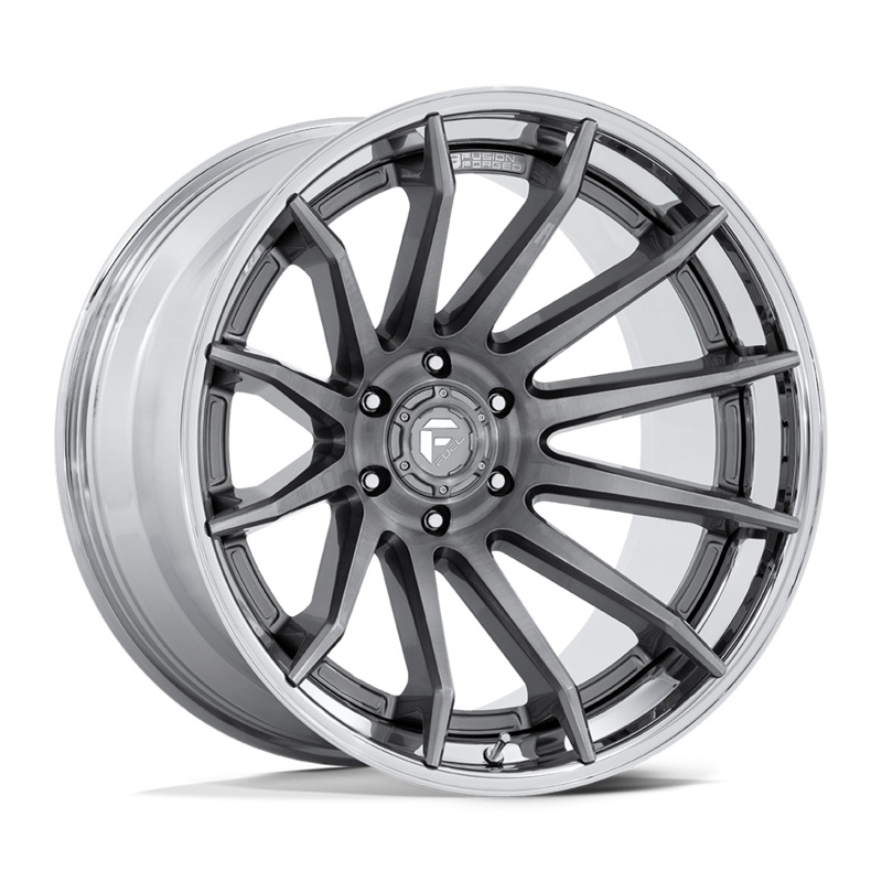Fuel Wheels FC403 Burn 24″ 6×139.7 Platinum With Chrome Lip