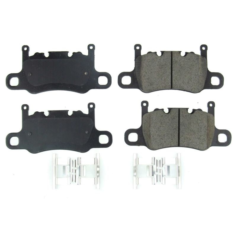 PowerStop Power Stop 2017 Porsche Panamera Rear Z17 Evolution Ceramic Brake Pads w/Hardware