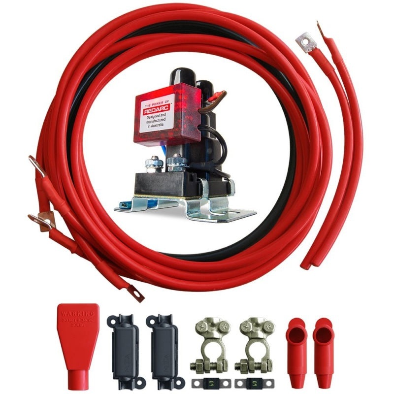 REDARC Smart Start Battery Isolator & Wiring Kit – 12V 100A