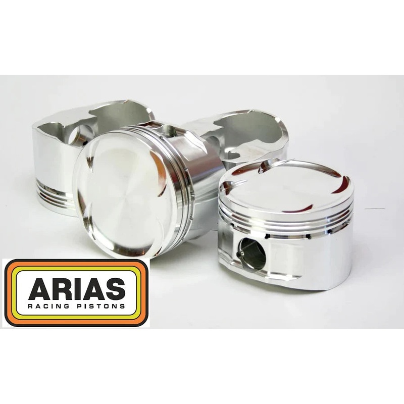 Arias Pistons VW 2.8L VR6 2V Bore 3.228 CH 1.275 Stroke 3.552 Rod 6.457 CR 11.1 Dish Head