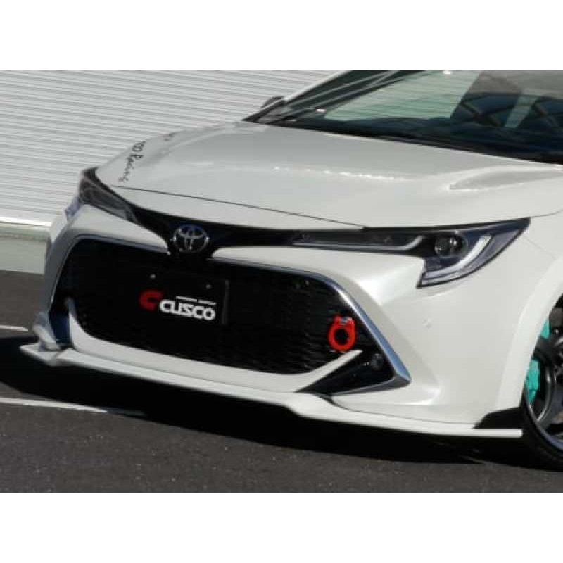 Cusco 19+ Toyota Corolla Hatchback Front Lip Spoiler (Primer/Unpainted)
