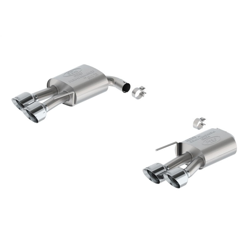 Ford Racing 2024 Mustang 5.0L Extreme Non-Active Axle-Back w/Valance – Chrome Tip