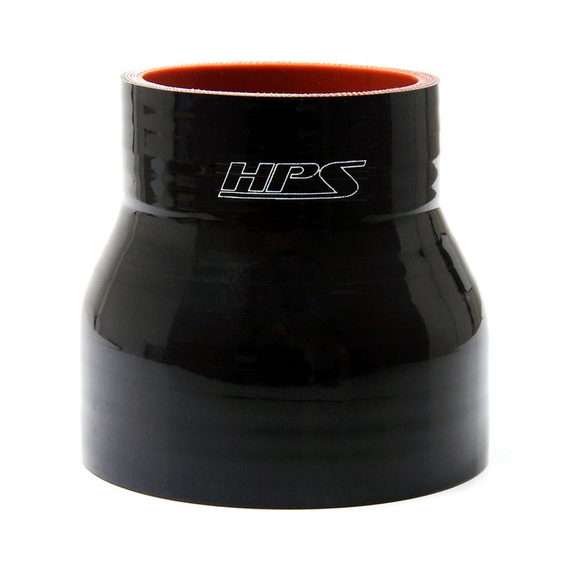 HPS 1-3/4″ – 1-7/8″ 4-ply Reinforced Silicone Straight Coupler Hose | Universal (HTSR-175-187-BLK)