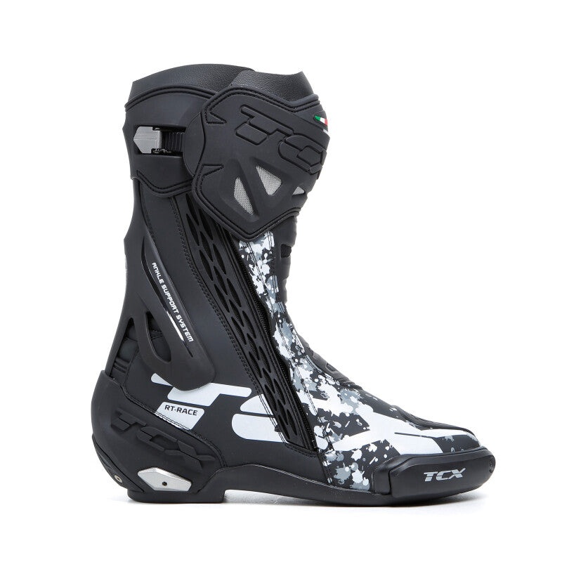 TCX RT-Race Boot Black/White/Grey Size – 43