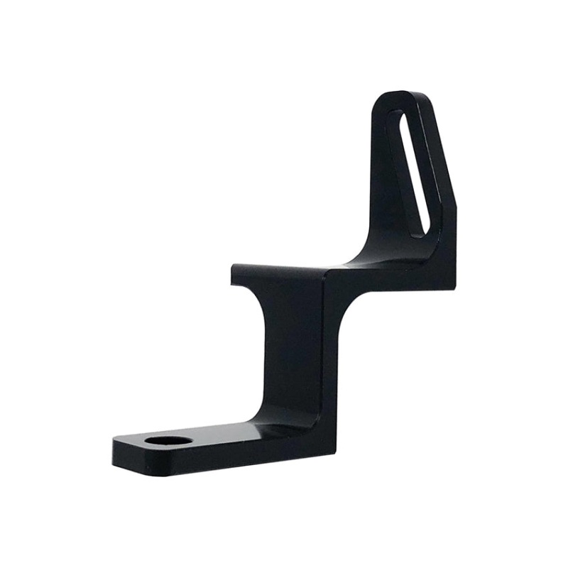 Torque Solution Reversed Intake Manifold Alternator Relocation Bracket (Black) – 02-14 Subaru WRX