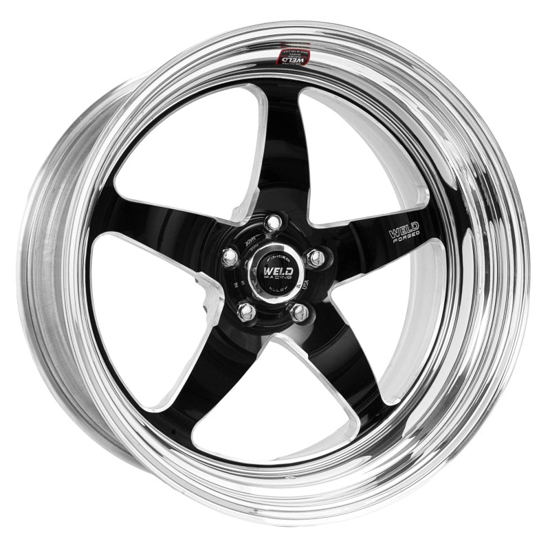 Weld S71 20×11.5 / 5×4.5 BP / 6.5in. BS Black Wheel (Low Pad) – Non-Beadlock