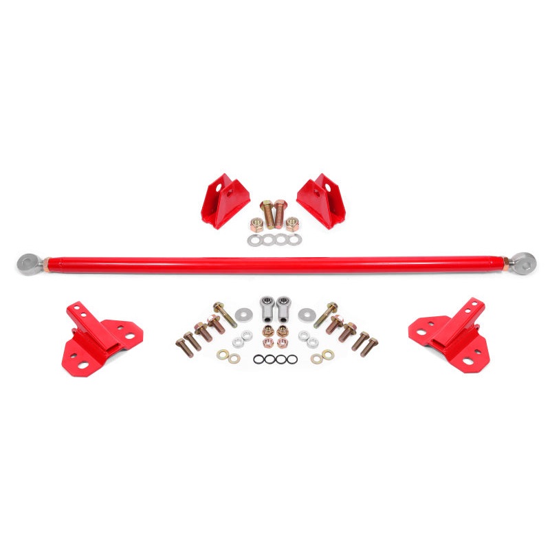 BMR 15-23 Ford S550 Mustang Shock Mount Kit – Red