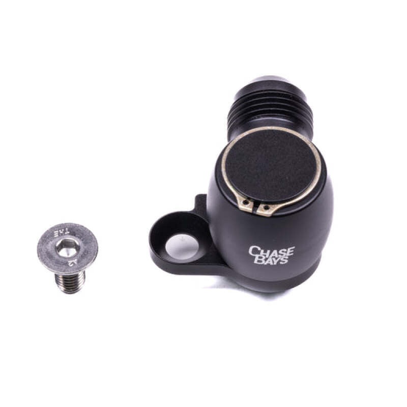 Chase Bays Toyota 1JZ/2JZ/BEAMS Version 2 10AN Power Steering Pump Feed Adapter
