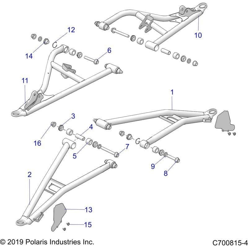 Wld-Ctrl Arm,Upper,Fr,Rh,64,Mtms by Polaris