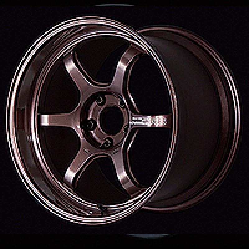 Advan R6 18×9.5 +45 5-120 Racing Copper Bronze Wheel