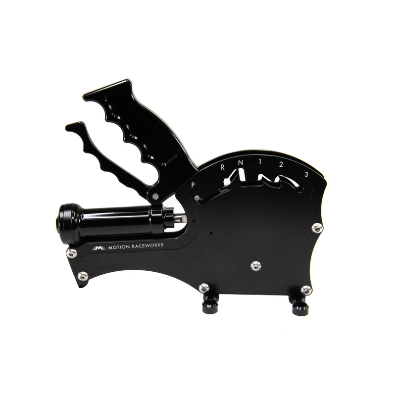 BLEM TH400 3 Speed Reverse Pattern Operator Series Billet Shifter Front Exit BLEM