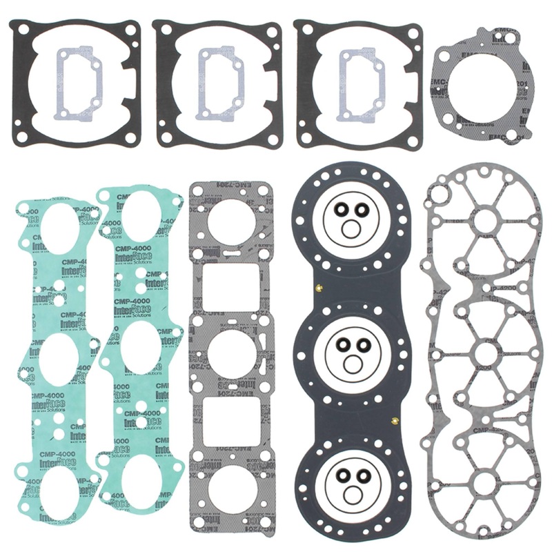 Vertex 610608 Pistons 00-02 GP 1200 Wave Runner/99-00 XL 1200 Wave Runner Top End Gasket Kit