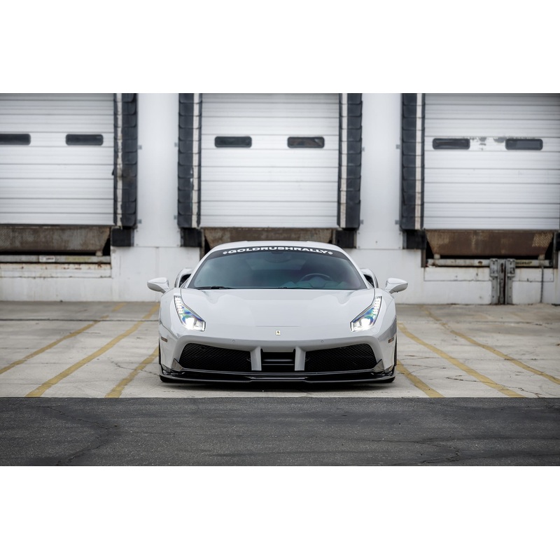 Vorsteiner Ferrari 488 Italia Aero Front Spoiler Carbon Fiber PP 1×1 Glossy