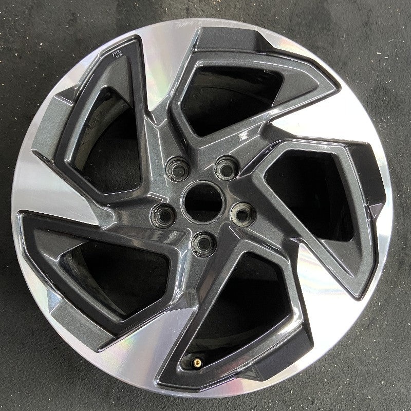 18″ XV CROSSTREK 24 18×7 alloy angled spoke machined face with pockets Original OEM Wheel Rim