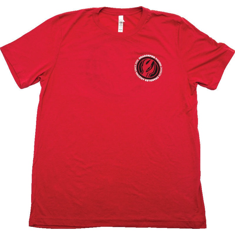 DragonFire Racing Dfr Logo Tee Blue/Red 3Xl