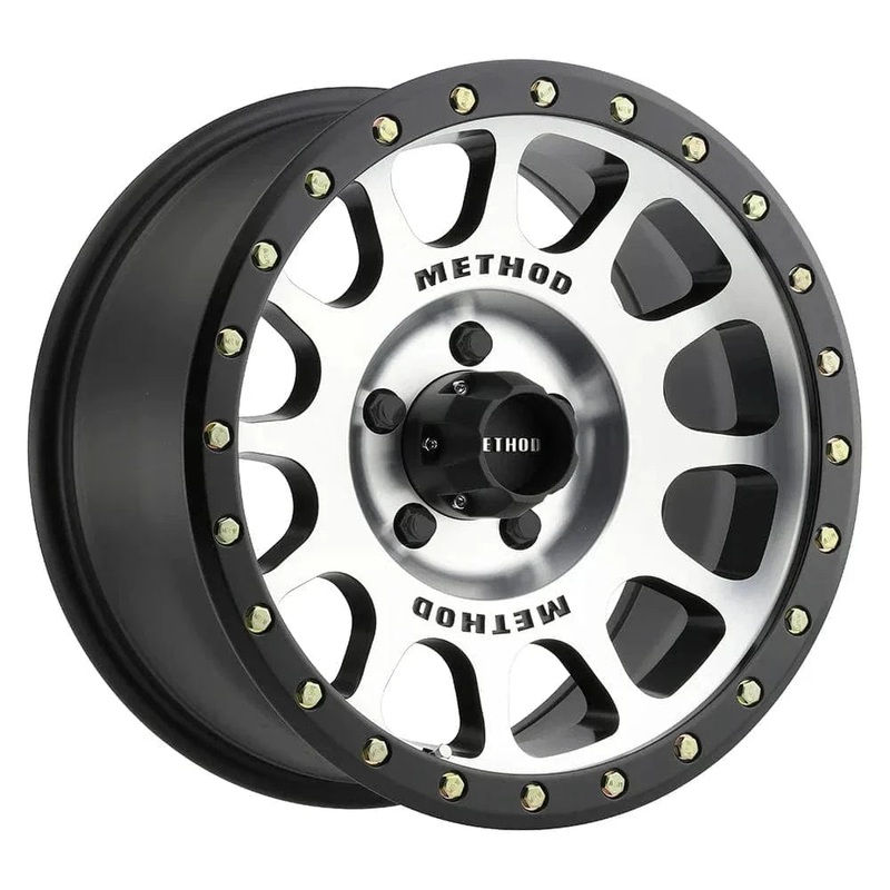 Method Race Wheels MR305 18″ 6×139.7 Machined Black Street Loc