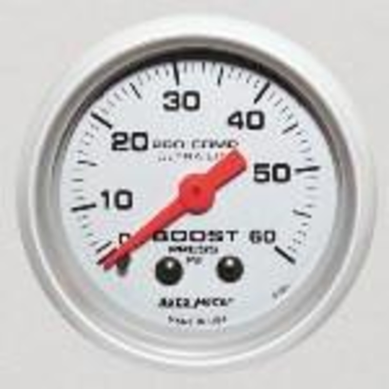 Auto Meter Ultra-Lite (2 1/16″) 0-60psi 4305