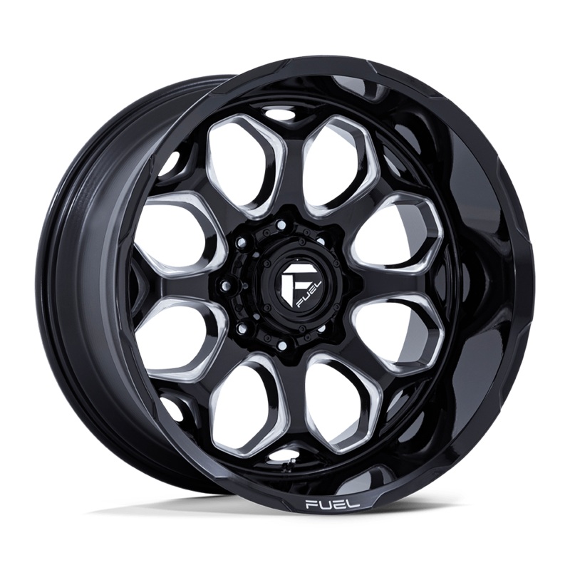 Fuel Wheels FC862 Scepter 22″ 5×127 Gloss Black Milled