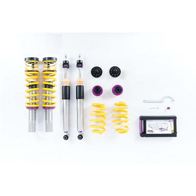 KW Coilover Kit V3 2017+ Audi A4 (B9) Sedan 2wd w/o EDC (48.5mm)