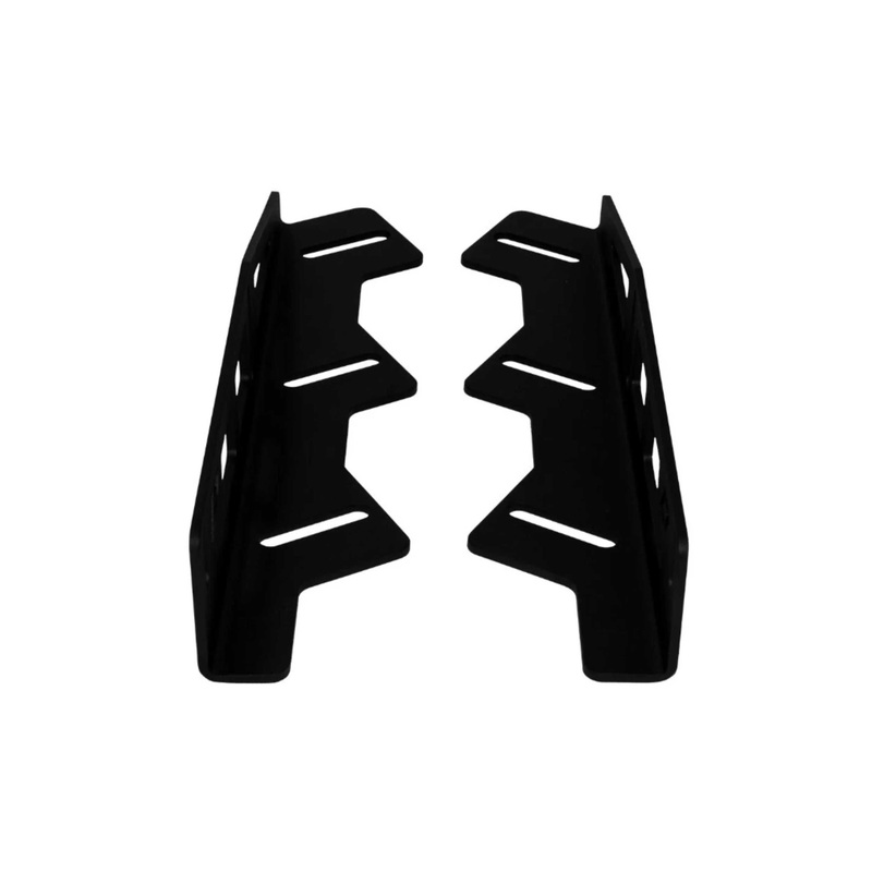Rigid Industries Rigid Fog Mount Kit: 17-20 Raptor – fits 6x D-Series LED Lights (RIG41611)