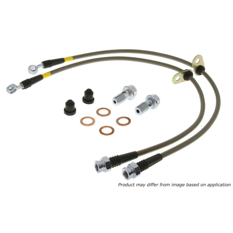 StopTech Stainless Steel Brake Line Kit – Front