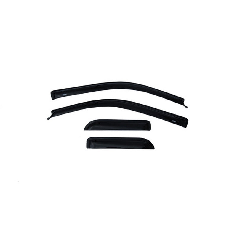 AVS 04-14 Ford F-150 Supercab Ventvisor Outside Mount Window Deflectors 4pc – Smoke