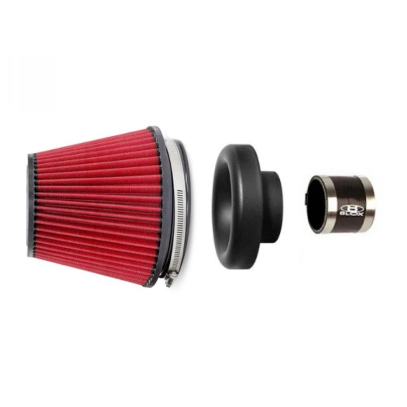 BLOX Racing Performance Velocity Stack and Coupler Kit with 7″ Filter