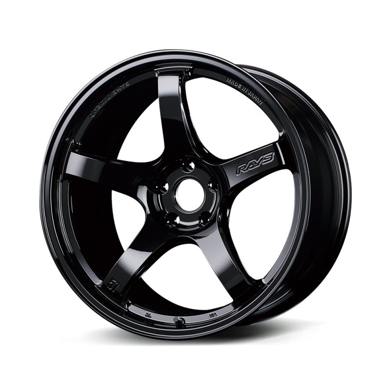 Gram Lights 57CR 19X10.5 +12 5×114.3 – Glossy Black