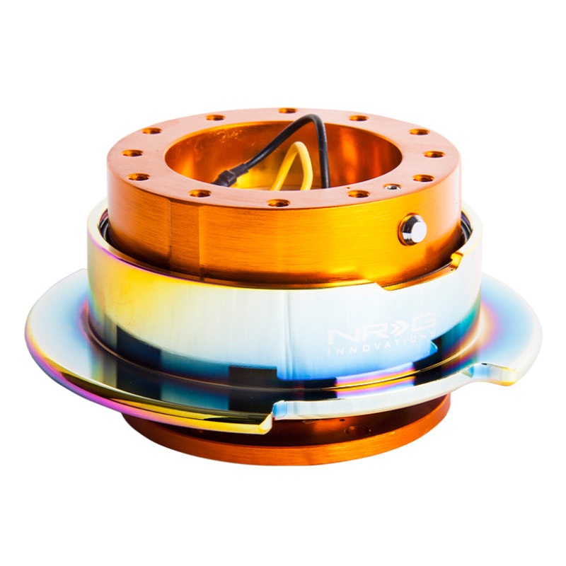 NRG Quick Release Gen 2.5 – Rose Gold Body / Neochrome Ring