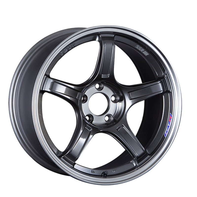 SSR GTX03 Wheel (SC Face) – 18×9.5+38 5×100 Gun Metallic
