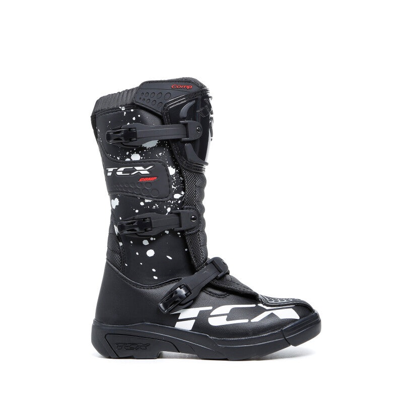 TCX Comp-Kid Boot Black/Black/White Size – 38