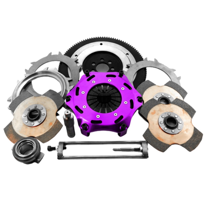 XClutch Triple Solid Ceramic Clutch Kit | 2008-2015 Mitsubishi Evo X (XKMI18523-3E)