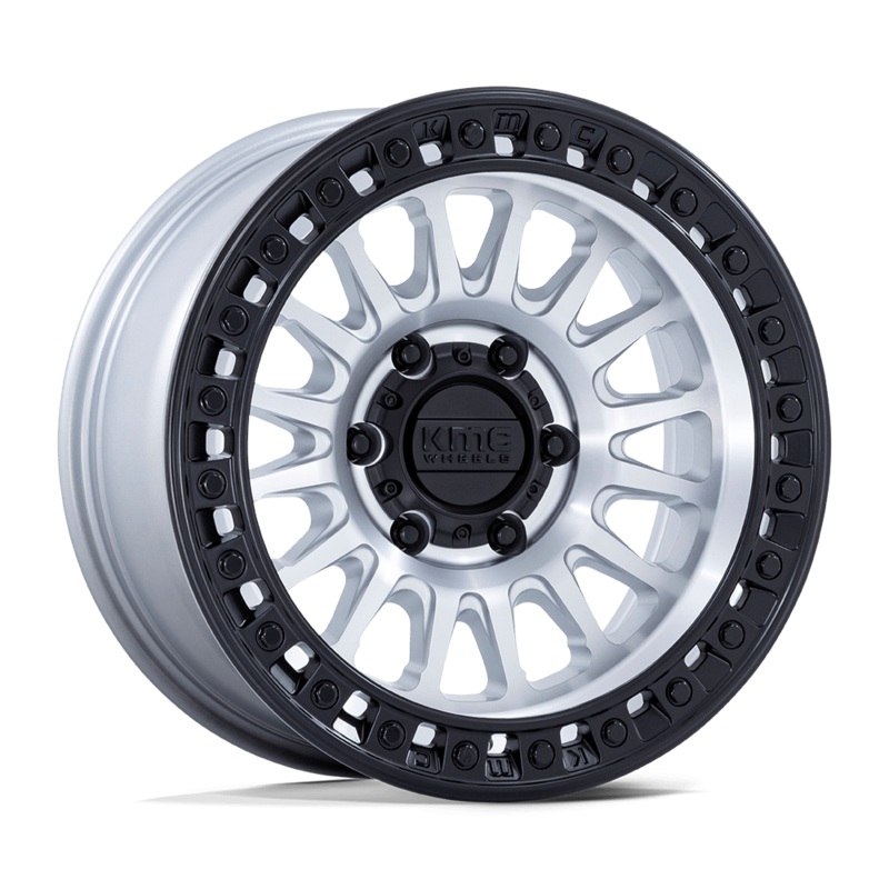 KMC Wheels KM552 IMS 20″ 8×165.1 Machined W/ Black Lip