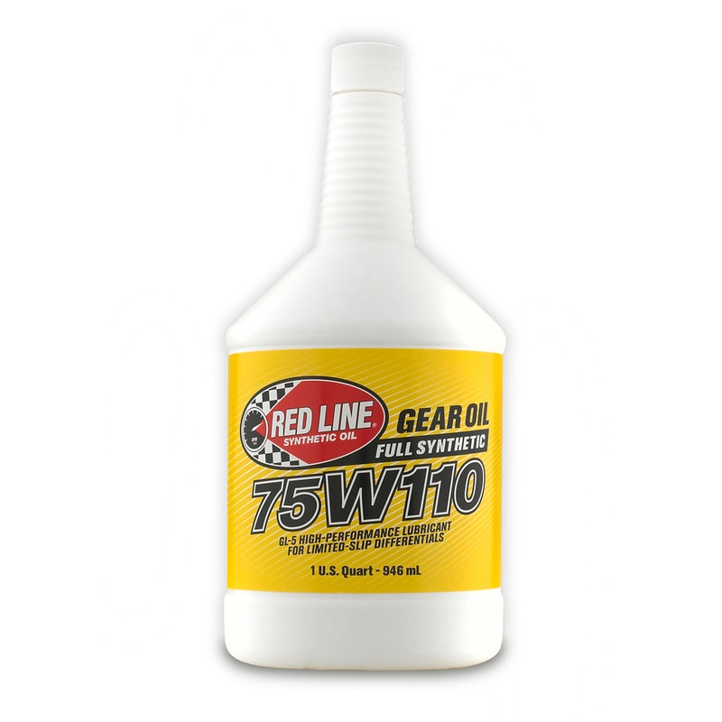 Red Line 75W110 GL-5 Gear Oil – Quart